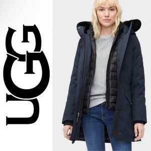UGG New- never worn 3-1 Women's Dark Blue Puffer Jacket